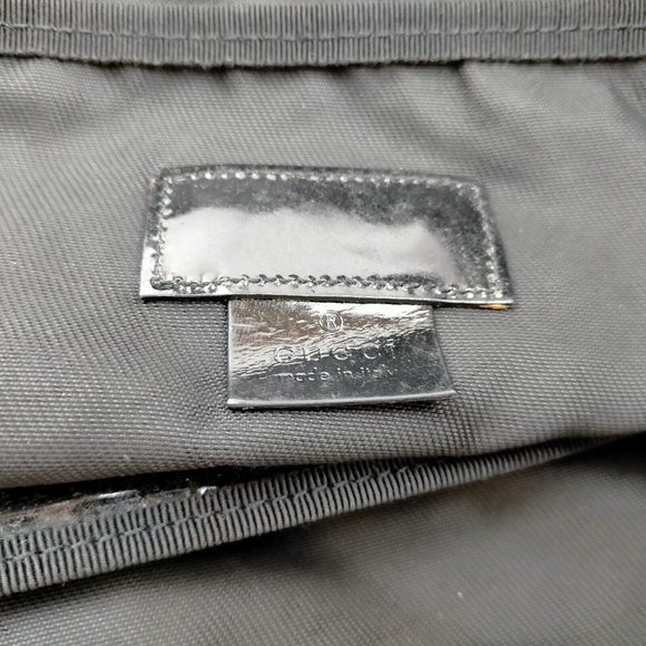 Gucci Boston Bag Black Nylon - Picture 7 of 9